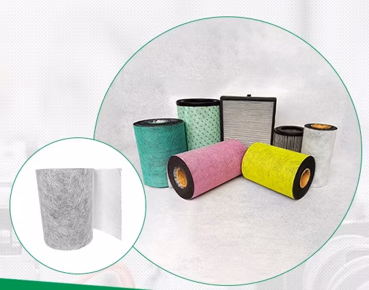 Экологически чистый нетканый материал из полиэстера.